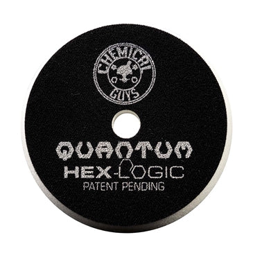 Chemical Guys Hex Logic Quantum Light - Medium Polishing Pad White 6.5" 165mm