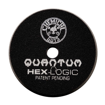 Chemical Guys Hex Logic Quantum Finishing Pad Black 6.5" 165mm